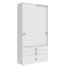 Шкаф-купе Люмия (Белый матовый)