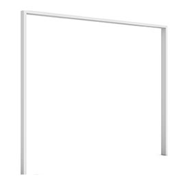 Профиль для 6-дверного шкафа (белый)