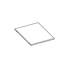 Полка для антресоли Napoli (дуб Крафт серый)