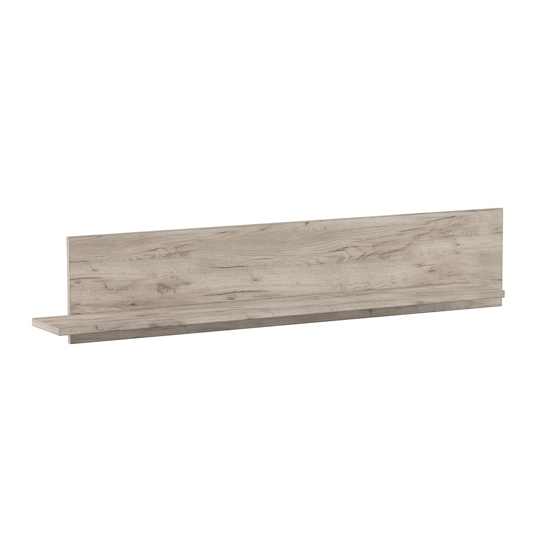 Настенная полка 120 Napoli (Крафт серый)