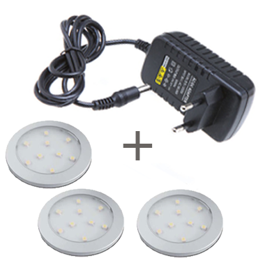 Светильник накладной для витрин 3 шт. (391.42. 391.45)