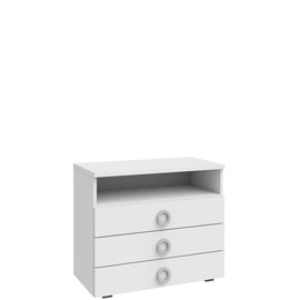 Тумба с нишей Люмия (Белый матовый)