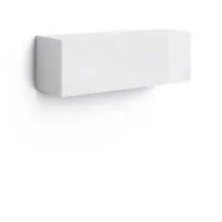 Полка с дверью Магнолия (белый/белый глянец)