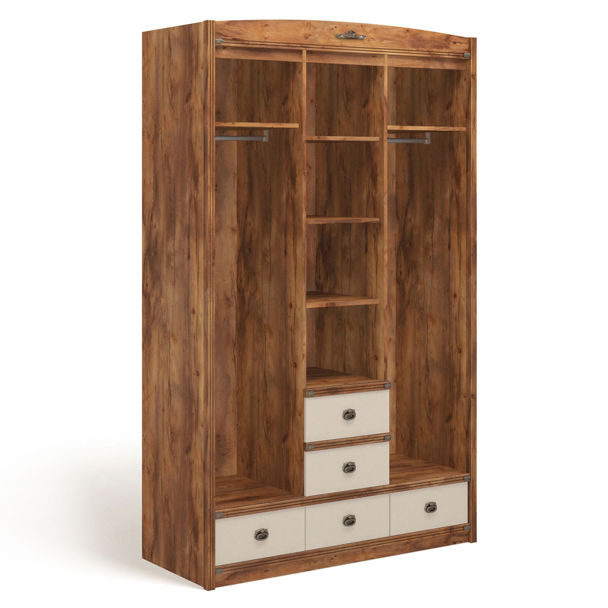 Шкаф для одежды Атлантида Лагуна (таксония/карамель)