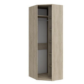 Корпус углового шкафа Napoli (Крафт серый) универсального