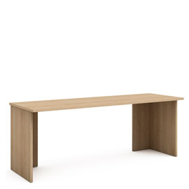 Письменный стол 200 см Магнолия (дуб Ривьера)