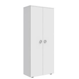 Шкаф для одежды Люмия (Белый матовый)