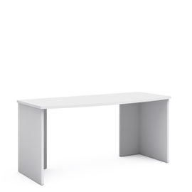 Письменный стол 160 см Магнолия (белый матовый)