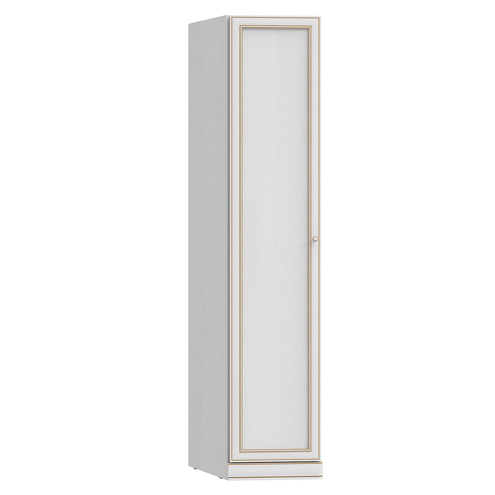 Завершающий шкаф-пенал Верди (Белуна) левый