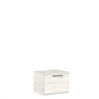Тумба с 1 ящиком Napoli (дуб Крафт белый)