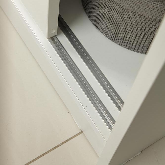 Подростковая Люмия (белый матовый/кашемир серый)