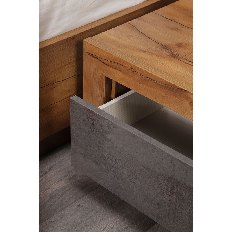 Cпальня Blade (дуб Ривьера/крем матовый)