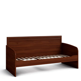 Кровать-тахта 90х200 VERDI (орех Леванте)