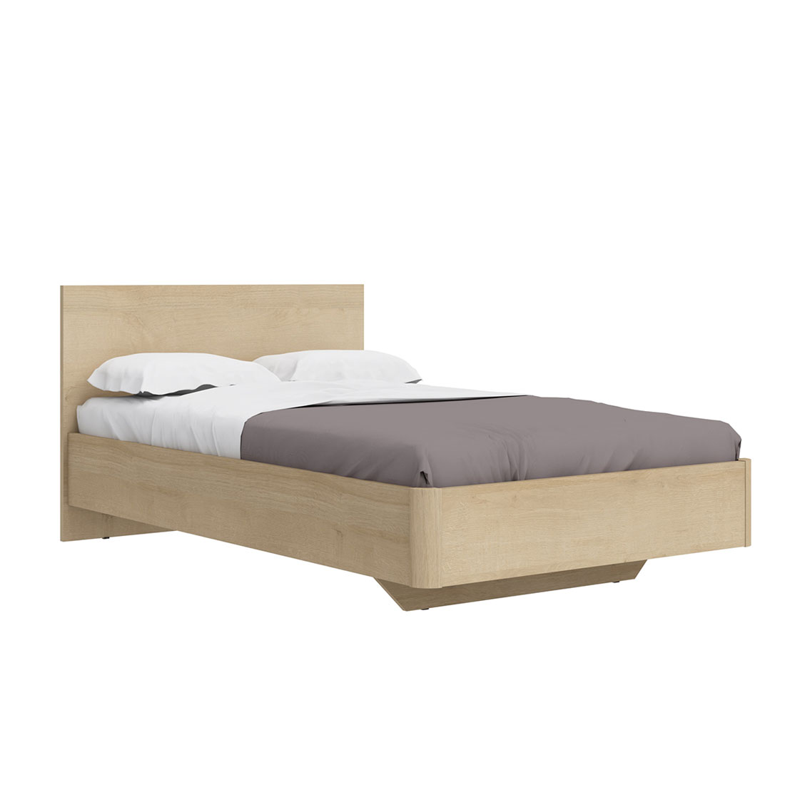 Кровать Solo 120х200 под тип подушки 03 (дуб Ривьера)