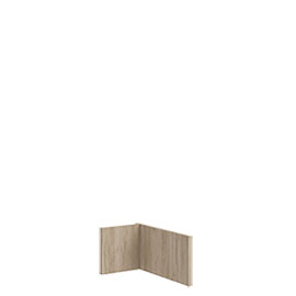 Опора стола щитовая (Крафт серый) правая