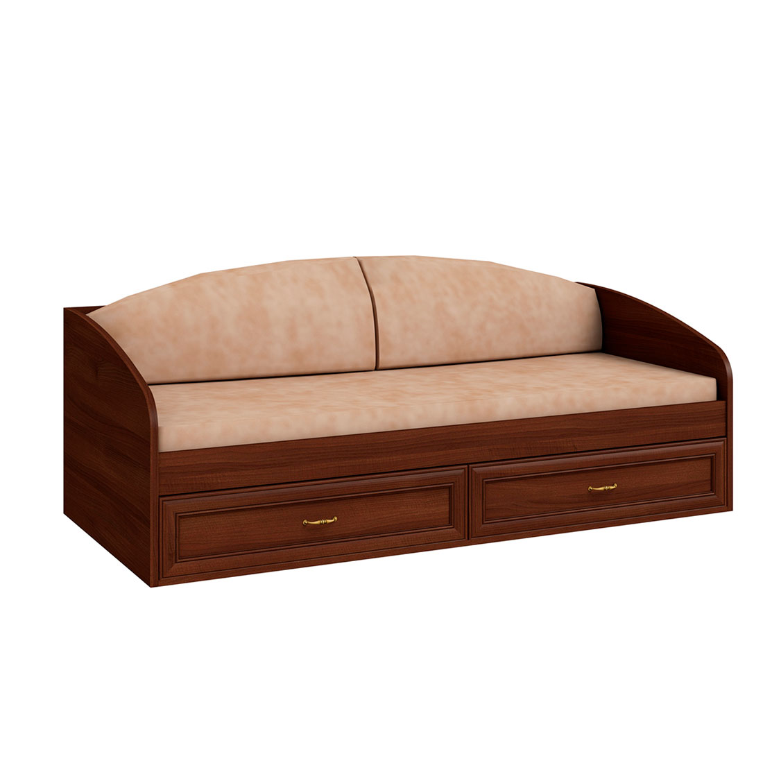 Кровать-тахта 90х200 VERDI (орех Леванте)