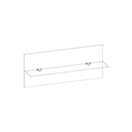 Настенная полка Napoli (дуб Крафт серый)