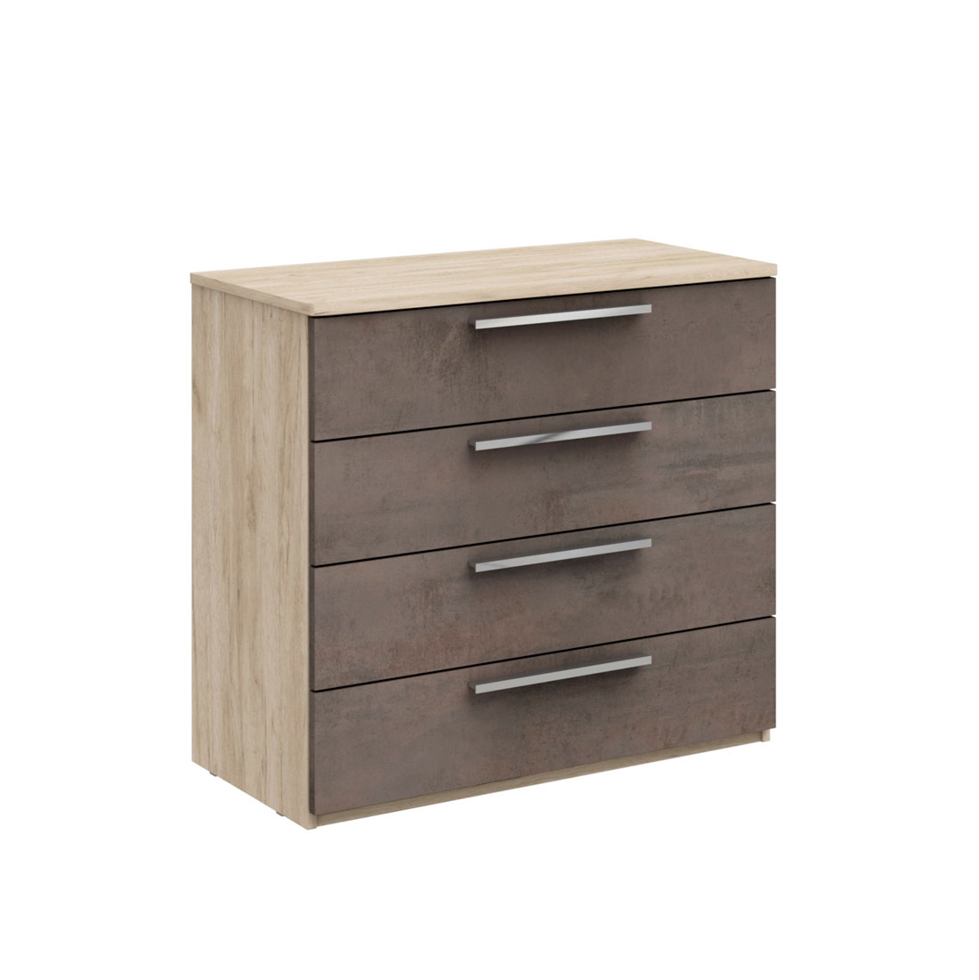 Широкий комод Napoli (Крафт серый/бетон Dark)