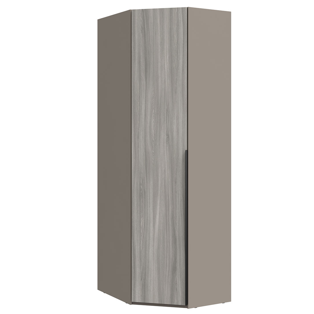 Угловой шкаф Napoli (Камень Терра/Фумо)