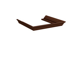 Карниз на шкаф Верди (орех Леванте)