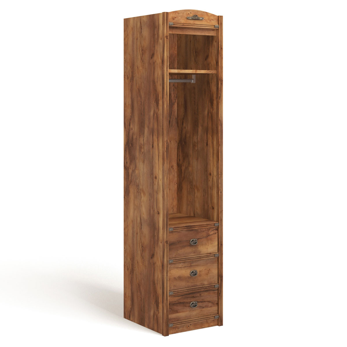 Шкаф-пенал с ящиками Атлантида Лагуна (таксония) правый