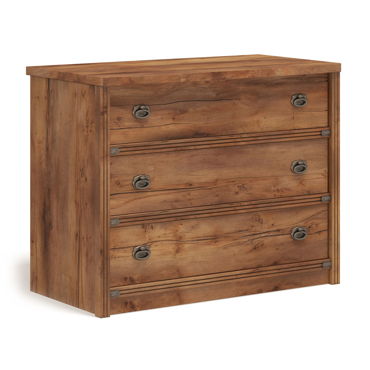 Тумба 3 ящика (с топом) Лагуна Таксония