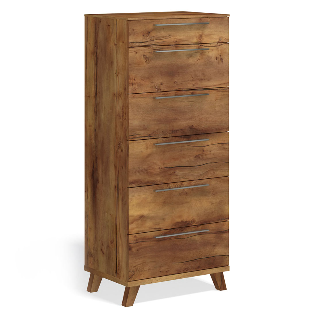 Высокий комод Соло 6 ящиков (таксония)