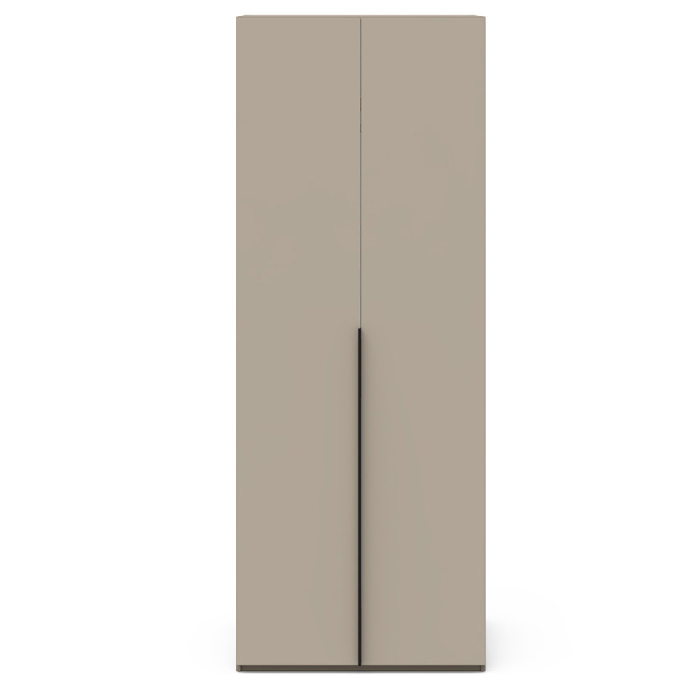 Шкаф для одежды Наполи (Камень Терра/Фумо)