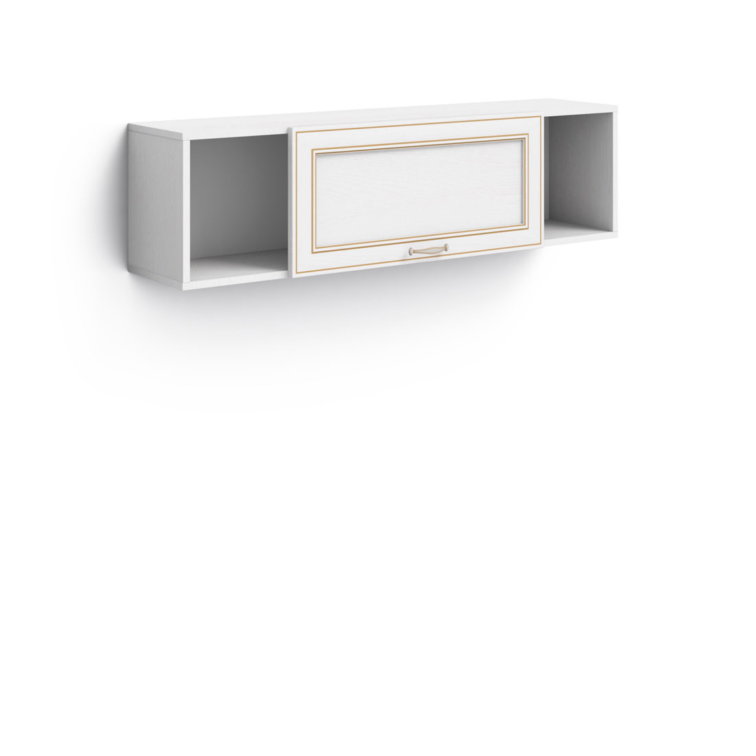 Полка с раздвижной дверью Верди (дуб Белуна)