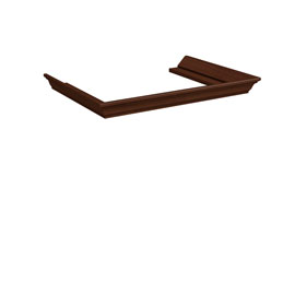 Карниз на шкаф Верди (орех Леванте)