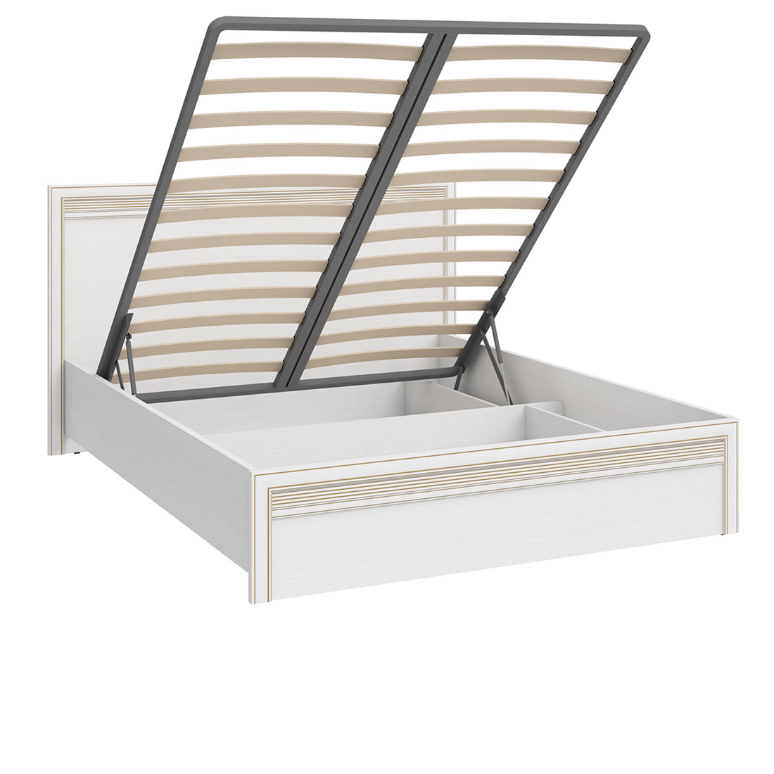 Кровать с ящиком для белья Верди 160х200 (Белуна)