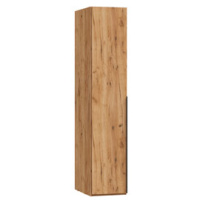 Угловой шкаф-пенал Napoli (Крафт золотой) левый