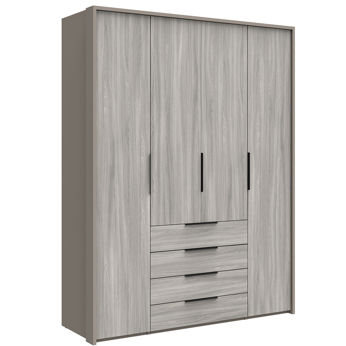 Шкаф с ящиками Napoli (Камень Терра/Фумо)