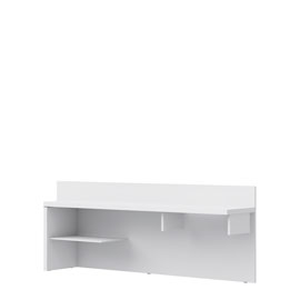 Консоль для ТВ тумбы Solo (белый) левая
