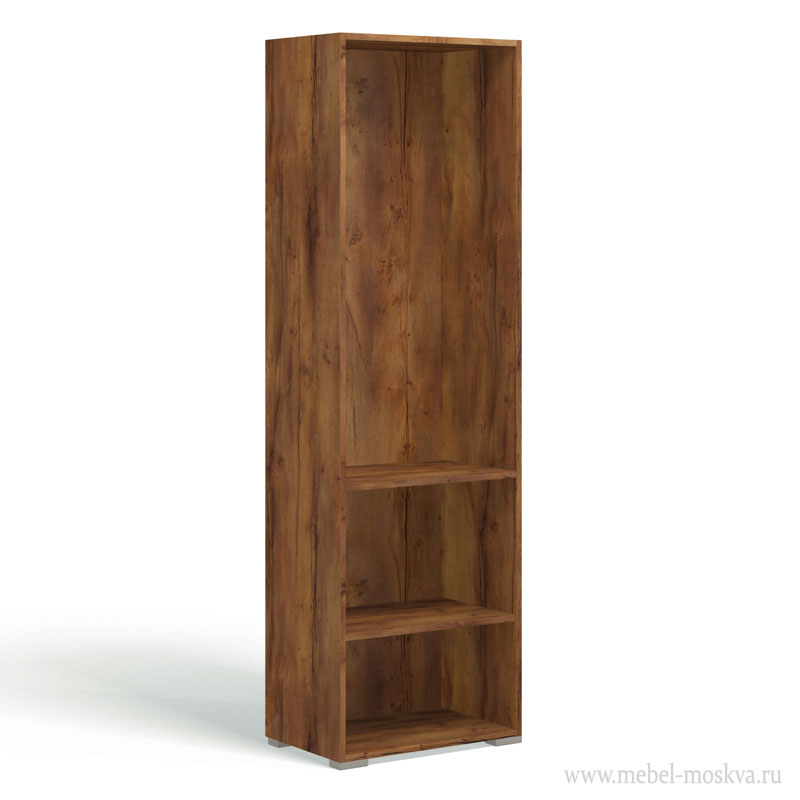 Шкаф-витрина Соло (таксония/белый) правый