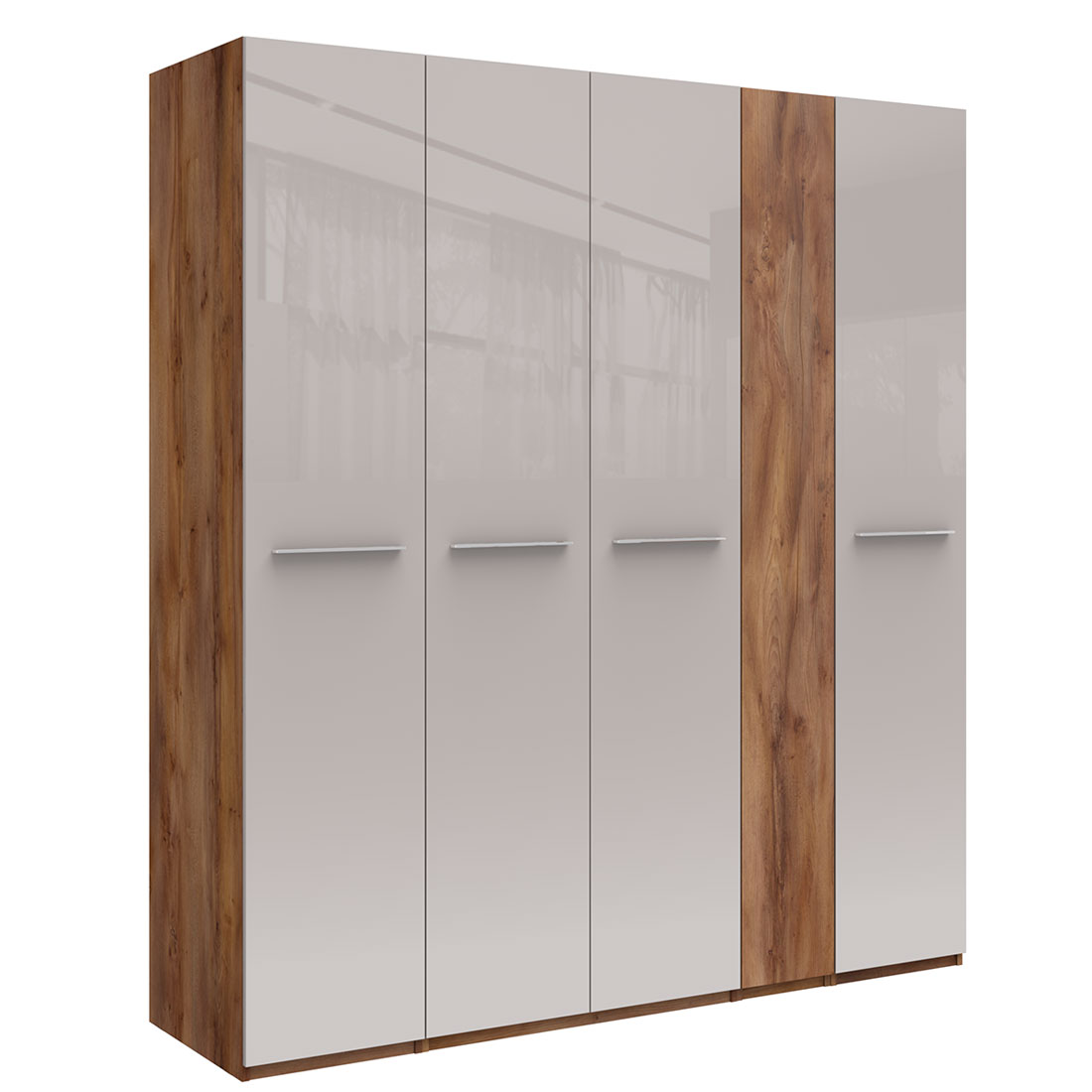 Шкаф для одежды Solo (тис Таксония/бэйлиз)