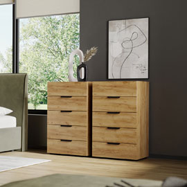 Комоды Наполи Энигма (Дуб крафт золотой)