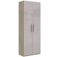 Шкаф для прихожей Наполи (дуб Крафт серый)