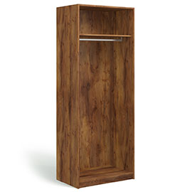 Шкаф двухдверный Solo (таксония/белый глянец)