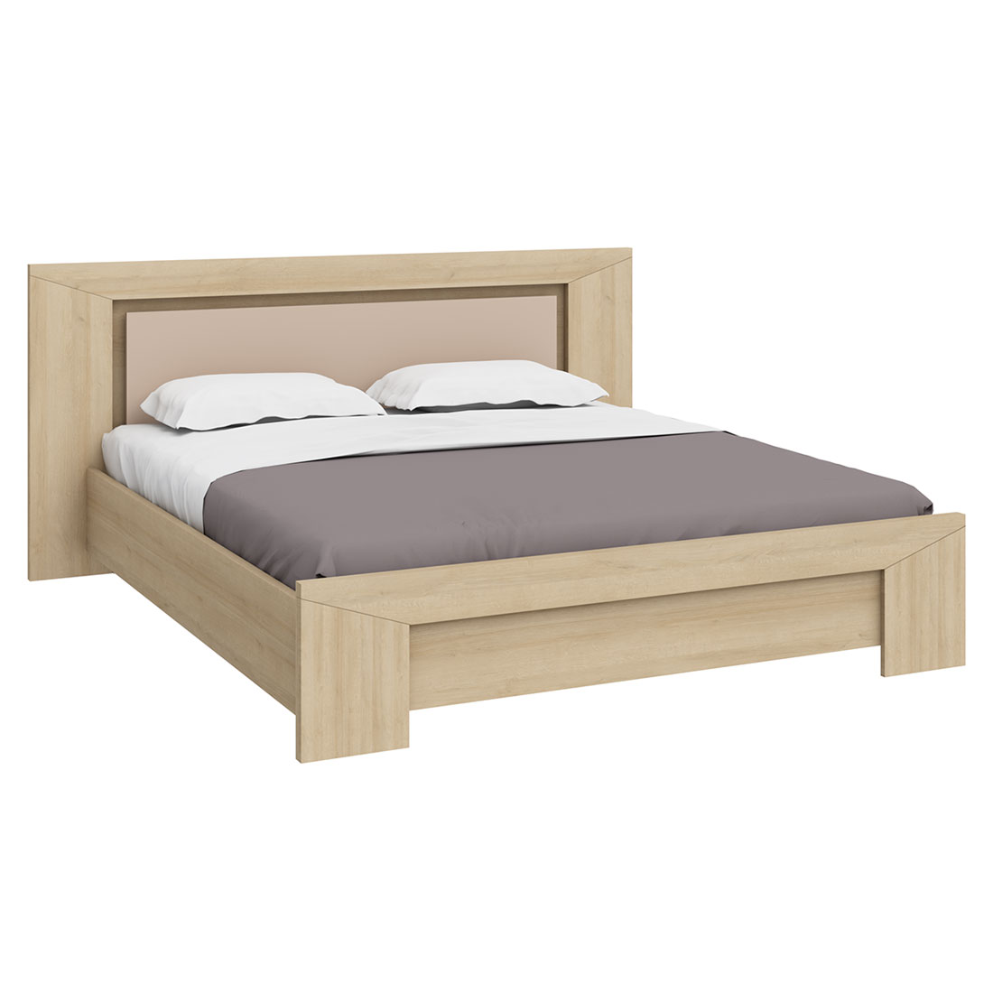 Двуспальная кровать 160х200 Blade с подсветкой в изголовье