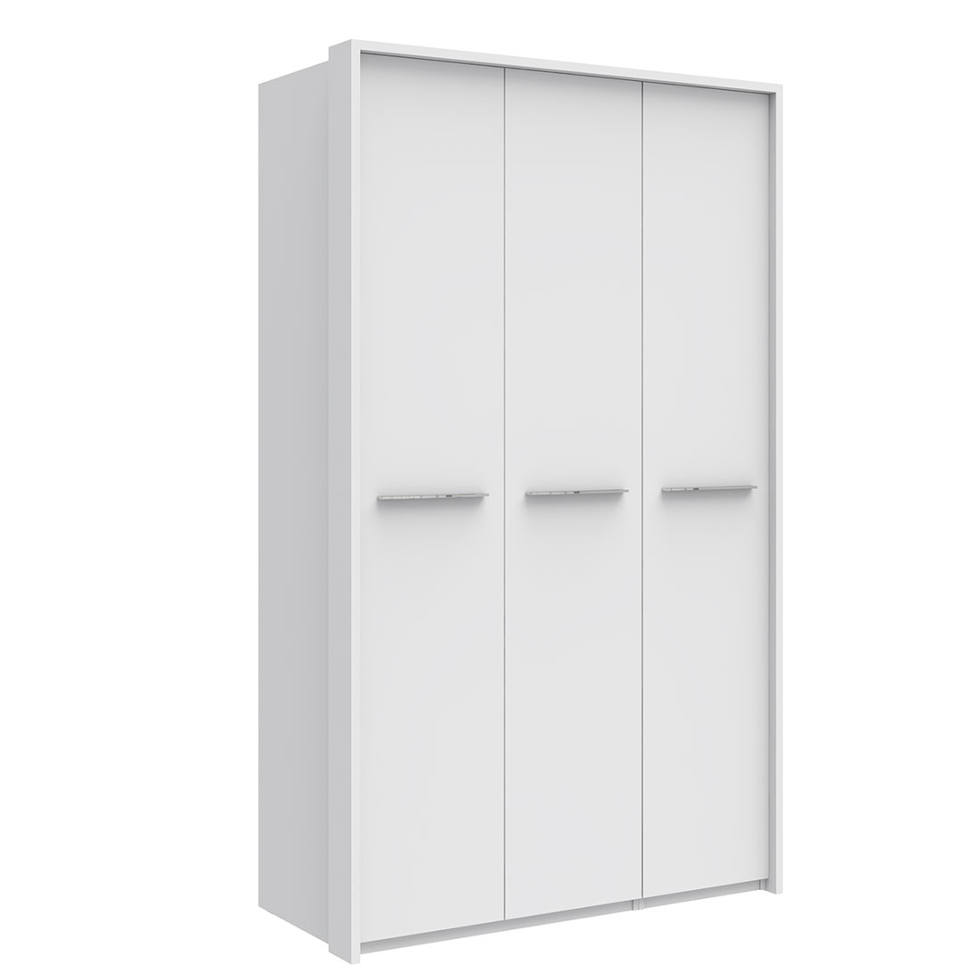 Шкаф для одежды 3 двери Solo (Белый матовый)