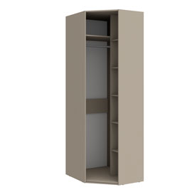 Корпус шкафа углового Napoli (Камень Терра) универсального