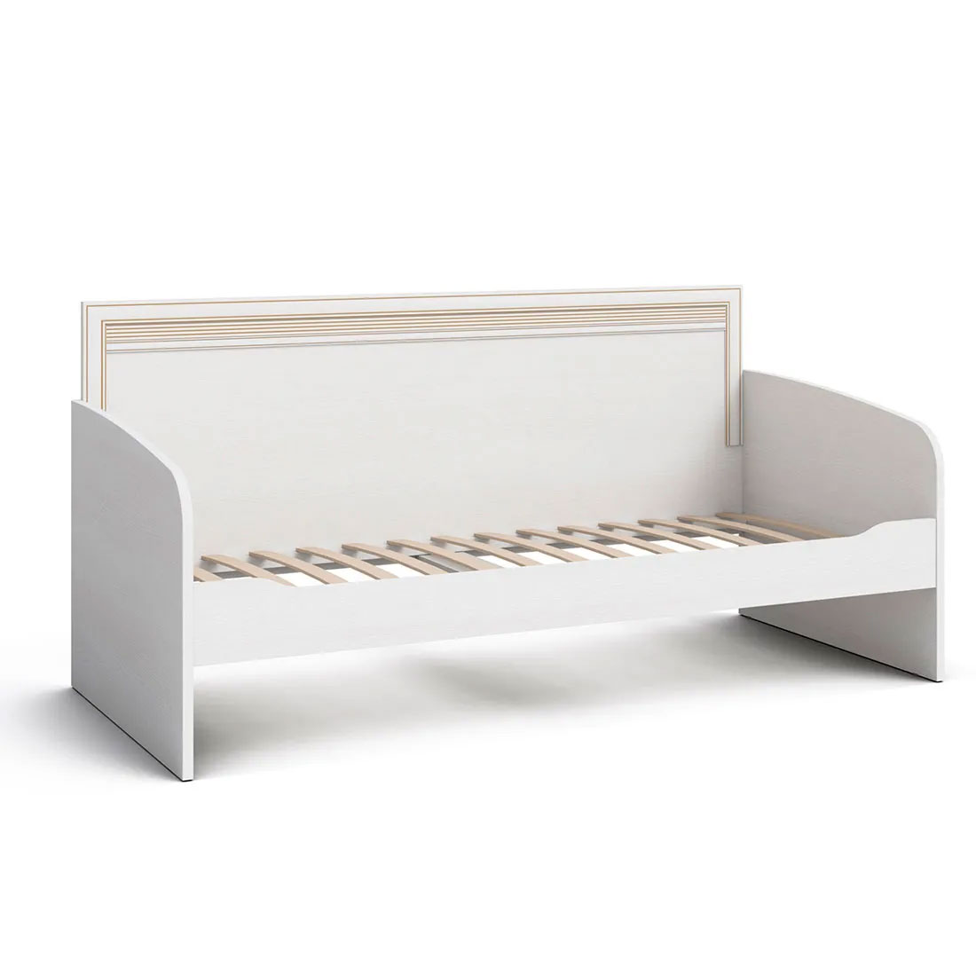 Кровать-тахта 90х200 с ящиком VERDI (дуб Белуна)