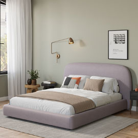 Мягкая кровать Elza 140х200 (кат 0)