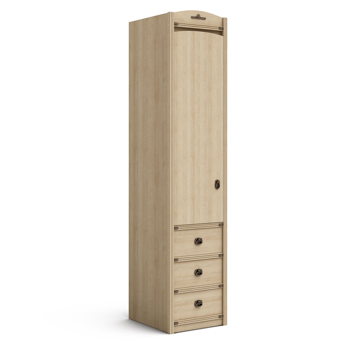 Однодверный шкаф Атлантида Лагуна (дуб Ривьера)