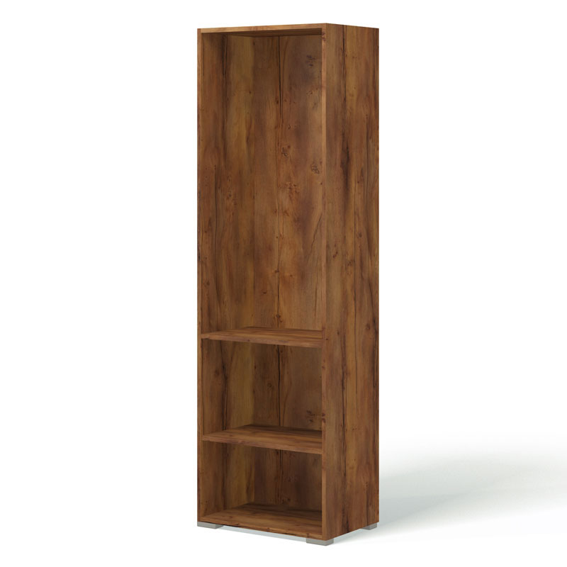 Шкаф-витрина Соло (таксония/крем) левый