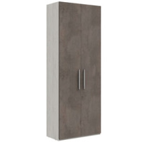 Шкаф для прихожей Наполи (дуб Крафт белый)