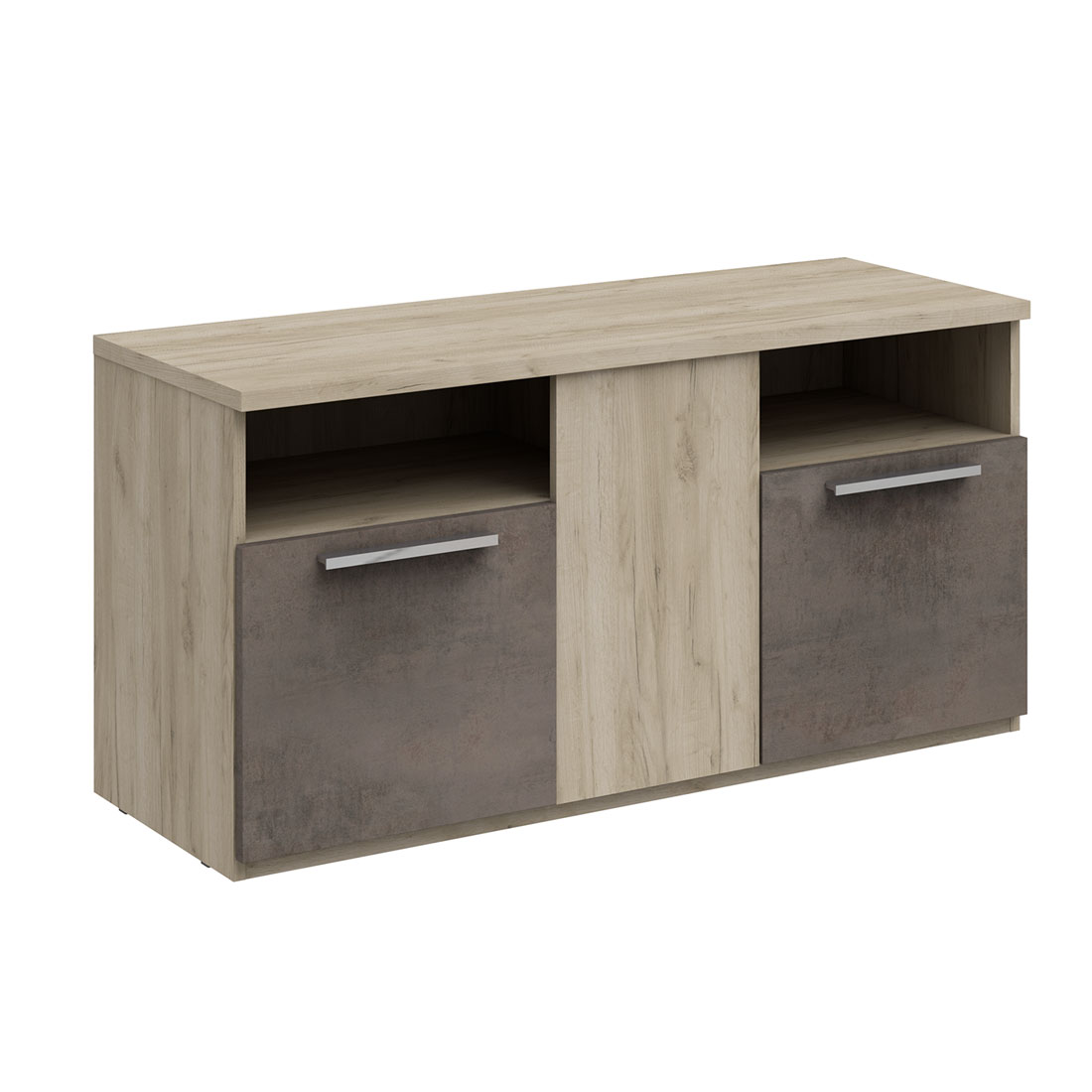 Тумба Napoli (дуб Крафт серый/бетон Dark)