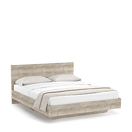 Кровать Napoli 160х200 с ящиком (Крафт серый)