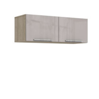 Полка навесная Наполи (дуб Крафт серый)